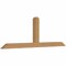 Ekena Millwork Portland Timber Gable Bracket, Western Red Cedar, 108"W x 36"H x 5 1/2"D x 5 1/2"F, 8/12 Pitch GBW108X36X0606POR00SWR - alternate 4